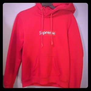 Size small supreme hoodies